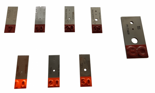 Plaque Type IQI – ASTM E1025 Penetrameters
