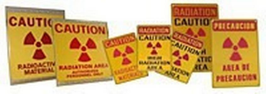 Radiation Warning Signs