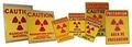 Radioation warning signs