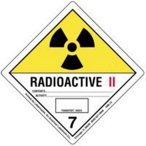 QNDE Radioactive Warning Labels