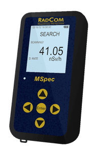 Radcomm Spectromètre et Dosimètre portable MSpec