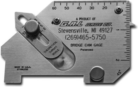 GAL Gage - Bridge Cam Gauge - Welding Gauge