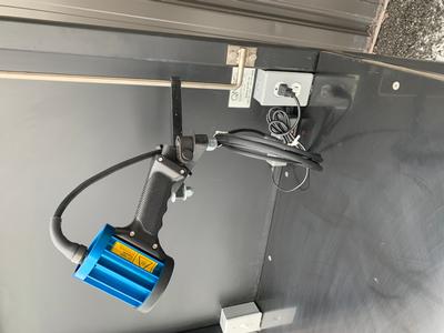 QNDE UV Lamp Support with Articulated Head