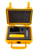 MSpec mini handheld radiation detector and spectrometer complete kit.