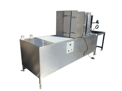QNDE 1633-6 Six-Station Water Washable Liquid Penetrant Inspection Line - CUSTOMIZABLE