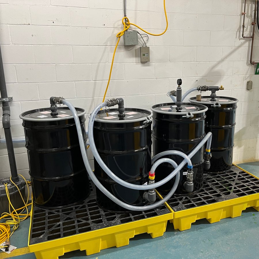 Ligne de ressuage lavable à l'eau Progima